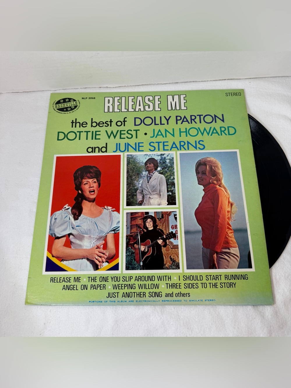 Release Me The Best o Dolly Parton Dottie West Jan Howard & June Stearn NLP2068